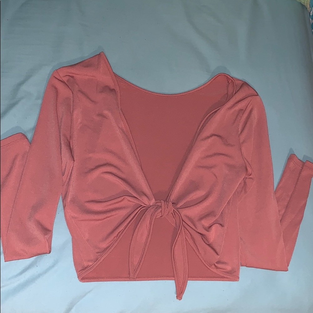 Open Back Tie Top